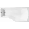 Акриловая ванна STWORKI Кронборг R 150x75 см, с ножками