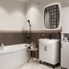 Акриловая ванна STWORKI Монтре L 160x95 см, угловая, с каркасом, асимметричная