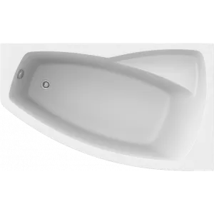 Акриловая ванна STWORKI Монтре R 160x95 см, угловая, с каркасом, асимметричная