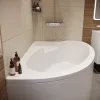 Акриловая ванна Artemis Antiphos R 170x110 см, угловая, с каркасом, асимметричная