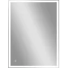 Зеркало DIWO Дмитров, 80 с подсветкой светодиодной, прямоугольное, сенсорный светильник, настенное