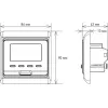 Комплект теплого пола EWRIKA MAT EWR 150-0,5 с терморегулятором ТЕП51Б белым, электронным