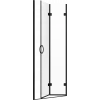 Душевая дверь в нишу Artemis Ares 90 см, профиль черный