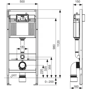 Комплект  Чаша для унитаза подвесного BOCCHI V-Tondo 1416-004-0129 безободковая, черная матовая + Крышка-сиденье BOCCHI A0336-004 с микролифтом, черна