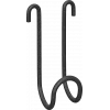 Крючок DIWO Смоленск П16540, одинарный, черный муар